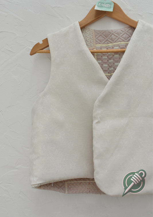 Gilet sans manches réversible