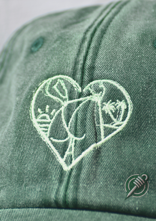 Casquette brodée