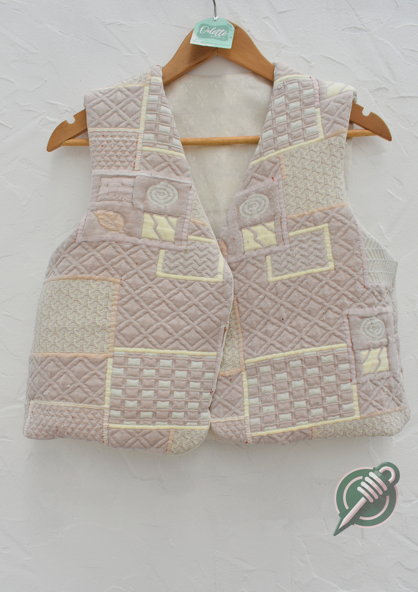 Gilet sans manches réversible