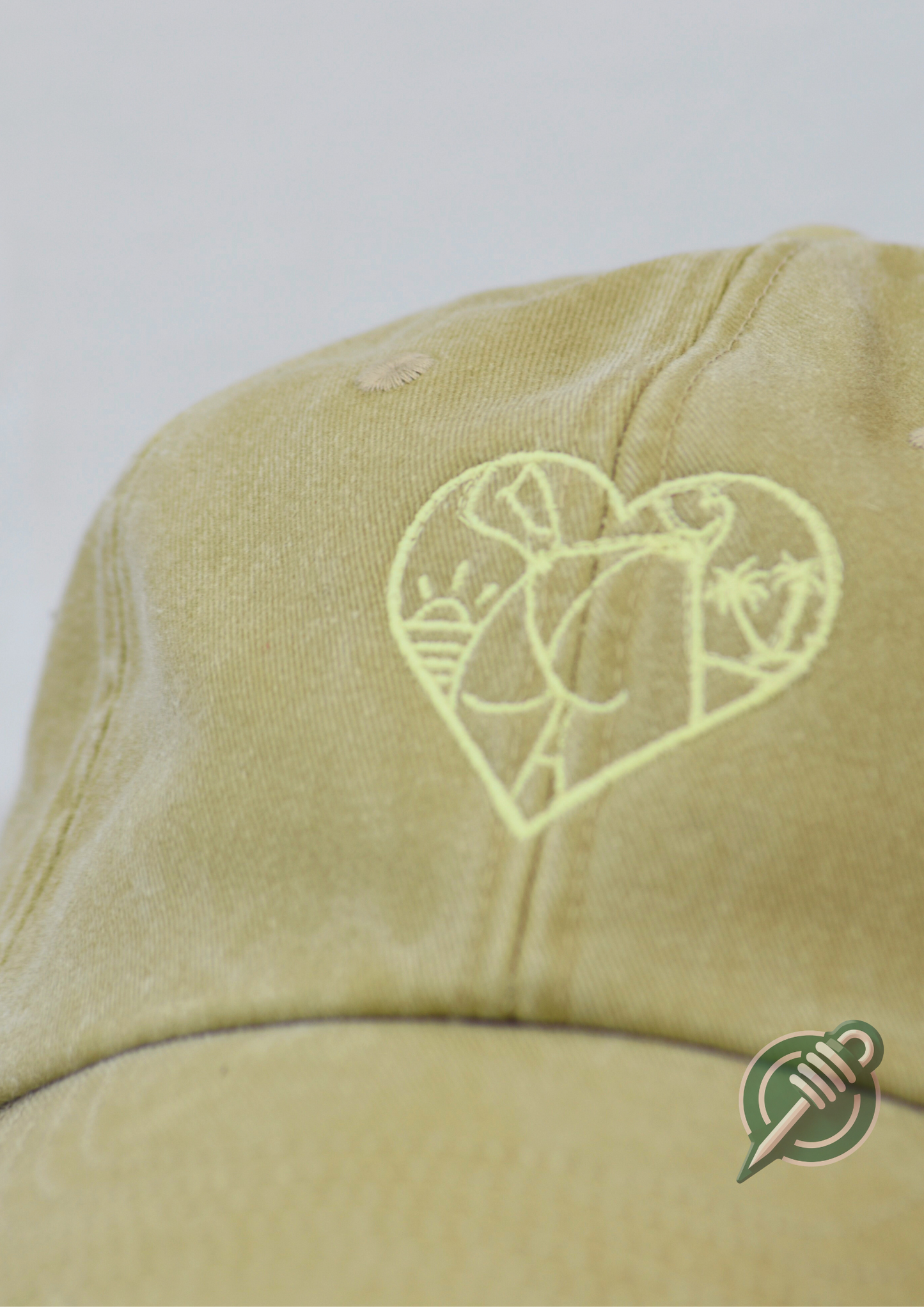 Casquette brodée